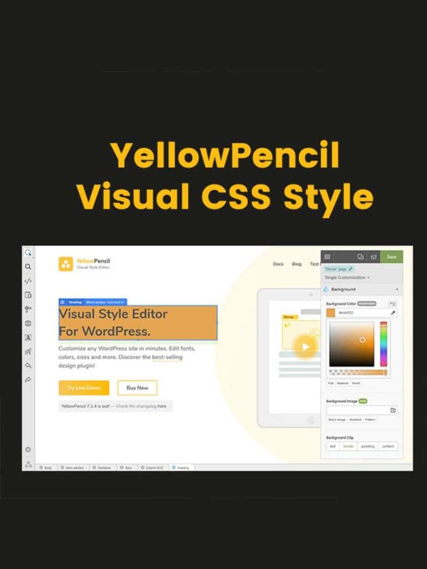 YellowPencil CSS Editor Lisansı