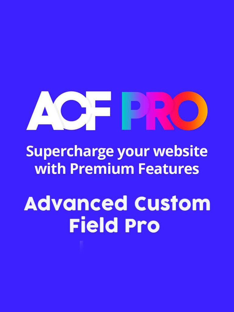 ACF Pro Lisansı ve Kurulumu
