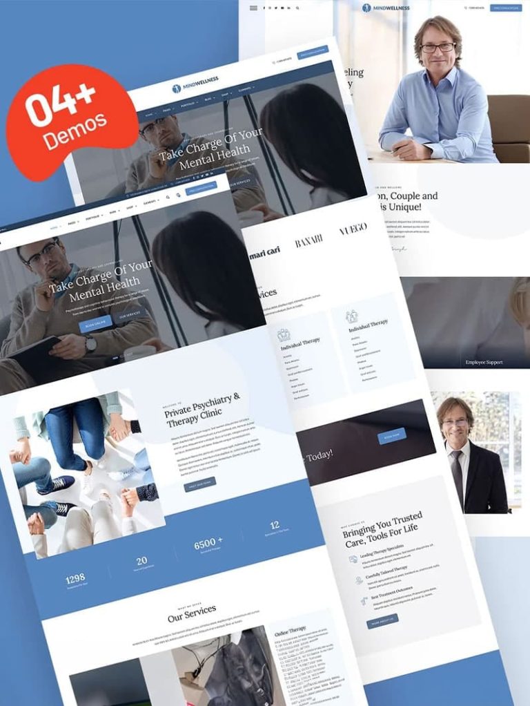 Mindwellness Psikolog WordPress Teması