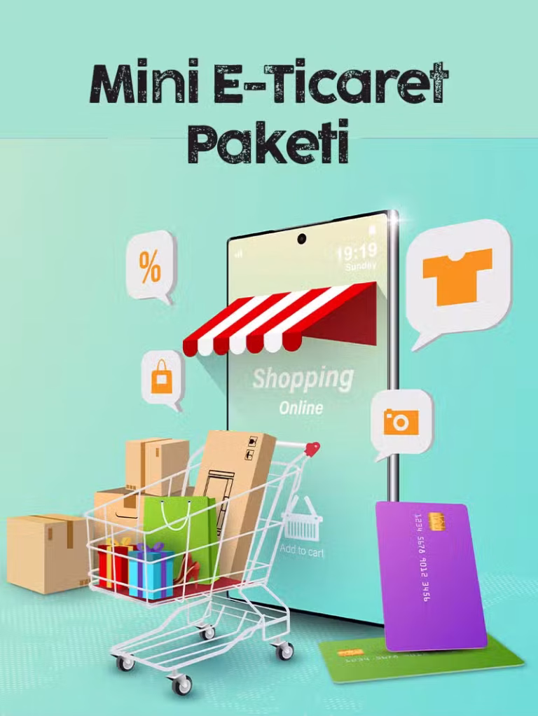 Mini E-Ticaret Paketi – 5in1