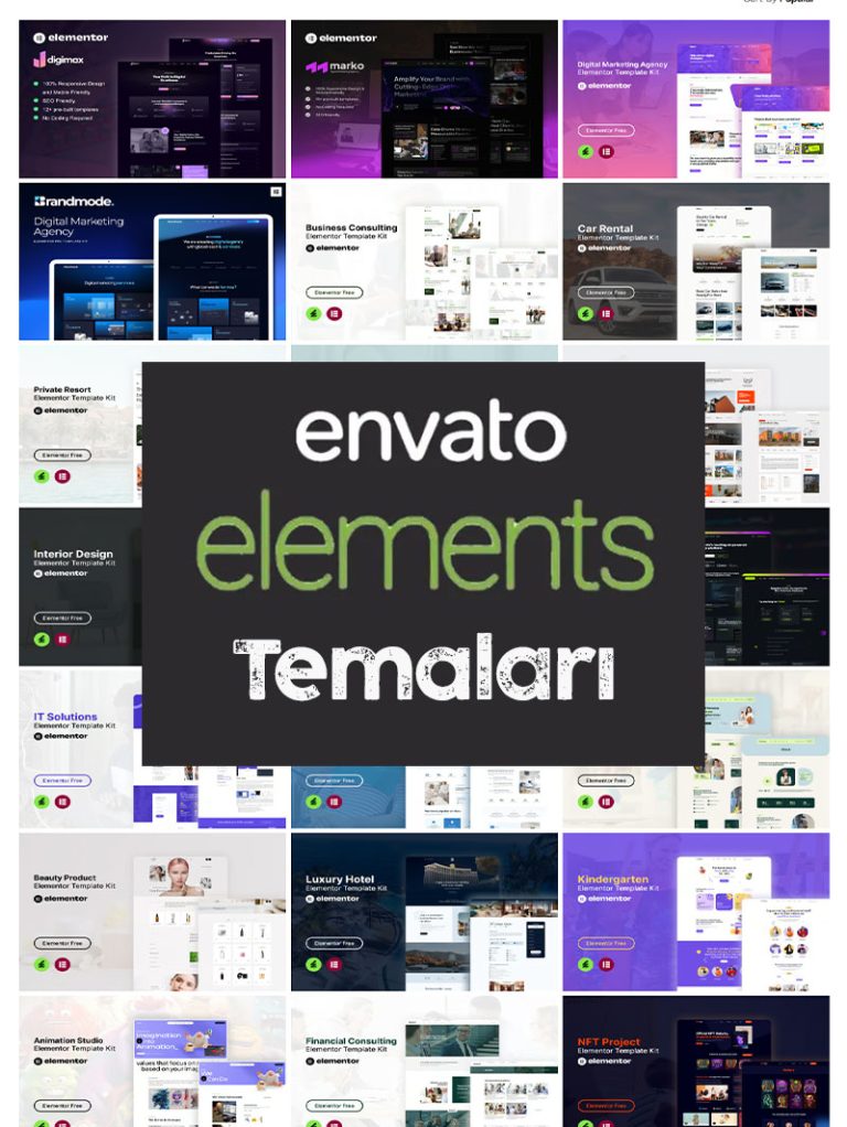 Envato Elements Tema Kurulumu