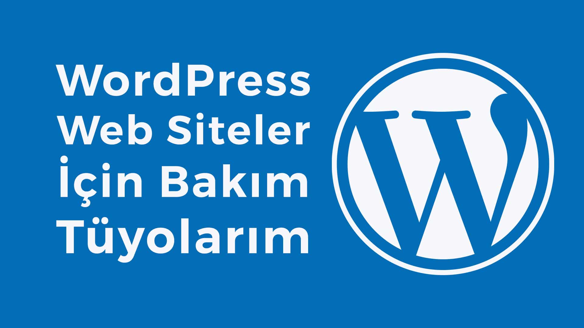 WordPress Bakımı Nasıl Yapılır?