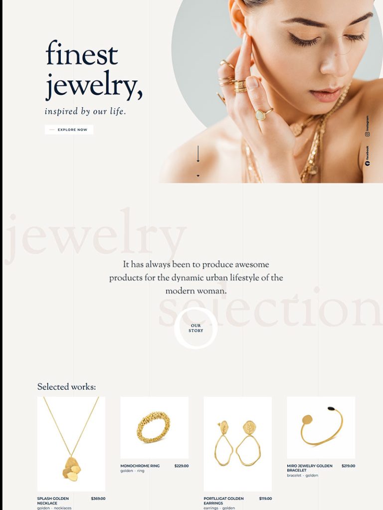 Bijoux Kuyumcu WordPress Teması