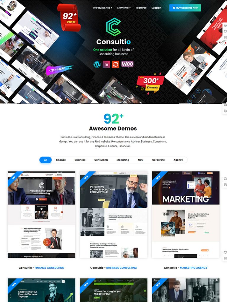 Consultio Danışmanlık WordPress Teması