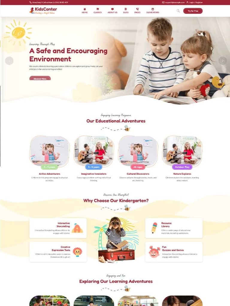 KidsCenter Tema Lisansı